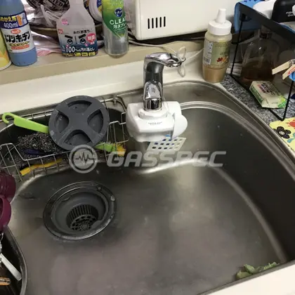 施工前の水栓・蛇口