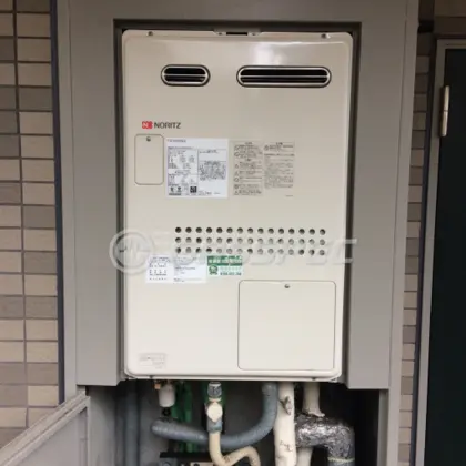 施工後の暖房熱源機（ノーリツ GTH-2444SAWX3H-1 BL）