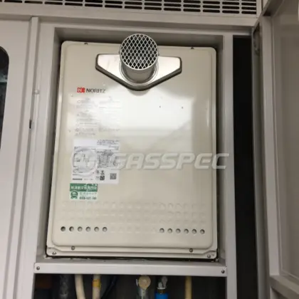 施工後の給湯器（ノーリツ GT-2460SAWX-T BL）