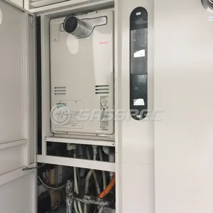 施工後の暖房熱源機（リンナイ RUFH-A2400AT2-3）