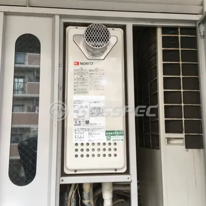 施工後の給湯器（ノーリツ GT-2053SAWX-T-2 BL）