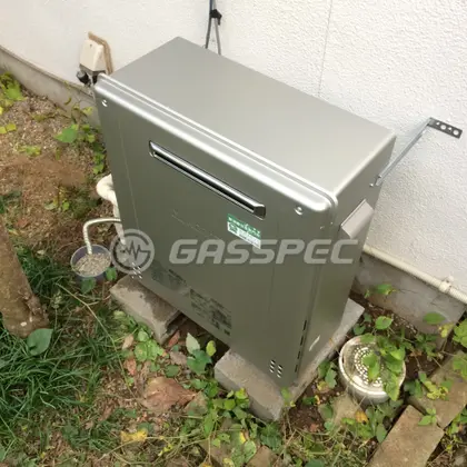 施工後の給湯器（ノーリツ GT-C2462SARX BL）