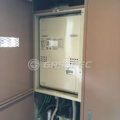 施工後の暖房熱源機（ノーリツ GTH-CV2450AW3H-H-1 BL）