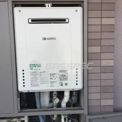 施工後の給湯器（ノーリツ GT-2060SAWX-1 BL）