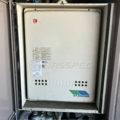 施工前の給湯器（GT-2000SAW-TB）