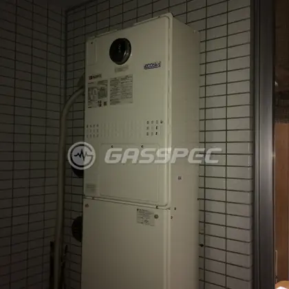 施工後の暖房熱源機（ノーリツ GTH-C2450AW3H-1 BL）