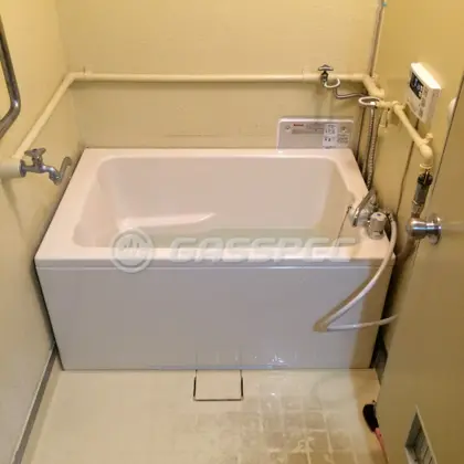 施工後の給湯器（リンナイ RUF-HV82SA-E）