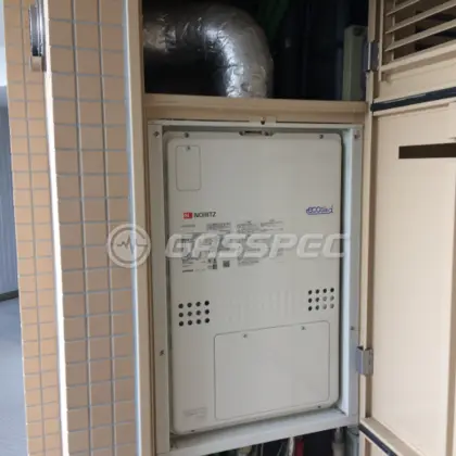 施工後の暖房熱源機（ノーリツ GTH-C2451AW3H-H-1 BL）