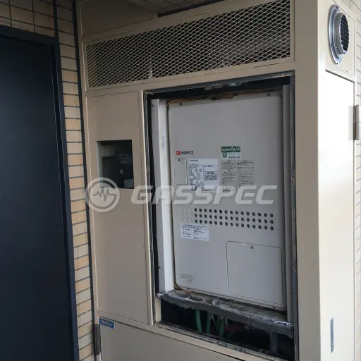 交換後の暖房熱源機（ノーリツ GTH-2444AWX3H-H-1 BL）