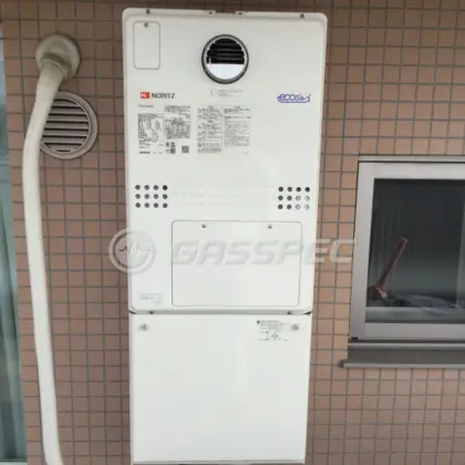 施工後の暖房熱源機（ノーリツ GTH-C2450AW3H-1 BL）