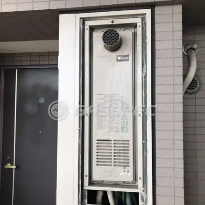 施工前の暖房熱源機