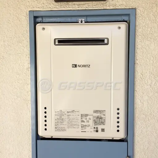 交換後の給湯器（ノーリツ GT-1660SAWX-1 BL）