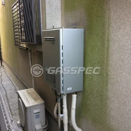 施工後の給湯器（ノーリツ GT-C2062SAWX BL）