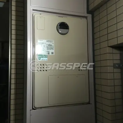 施工後の暖房熱源機（ノーリツ GTH-C2450AW3H-1 BL）