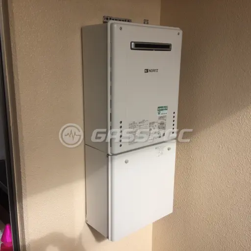 交換後の給湯器（ノーリツ GT-2060SAWX-1 BL）