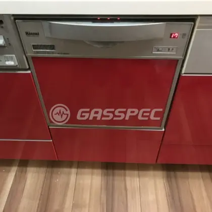 施工前のビルトイン食洗機（RKW-458C-SV）