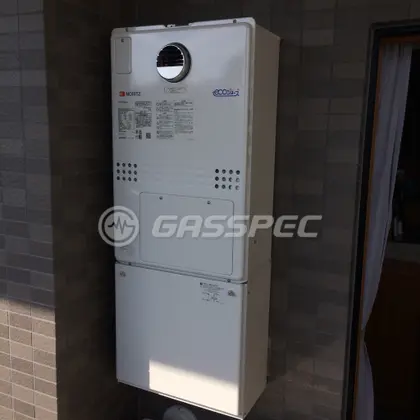 施工後の暖房熱源機（ノーリツ GTH-C2450AW3H-1 BL）