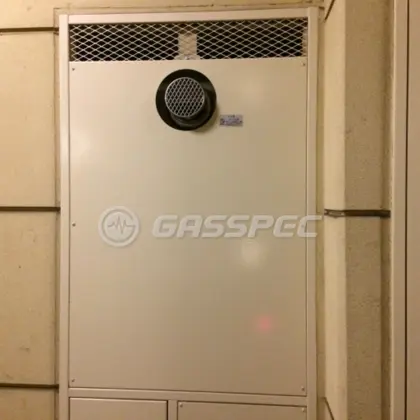 施工後の給湯器（ノーリツ GT-2460SAWX-T-1 BL）
