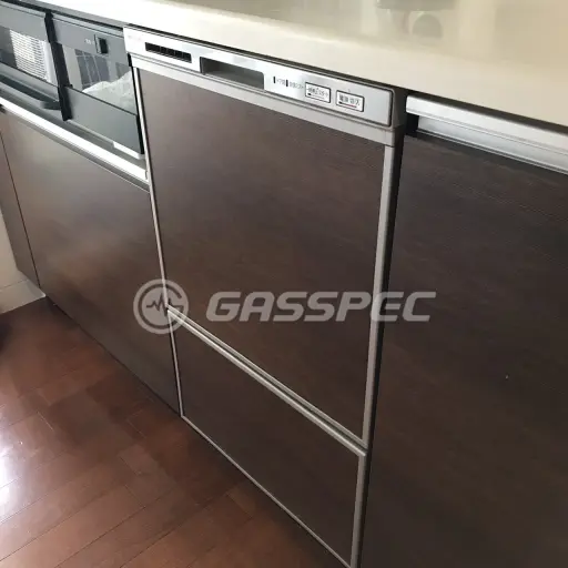 交換前のビルトイン食洗機（ナショナル（松下） NP-P45M1PS）