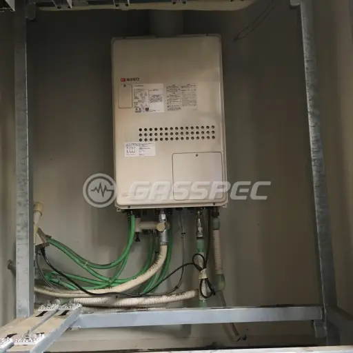 交換後の暖房熱源機（ノーリツ GTH-2444SAWX3H-H-1 BL）