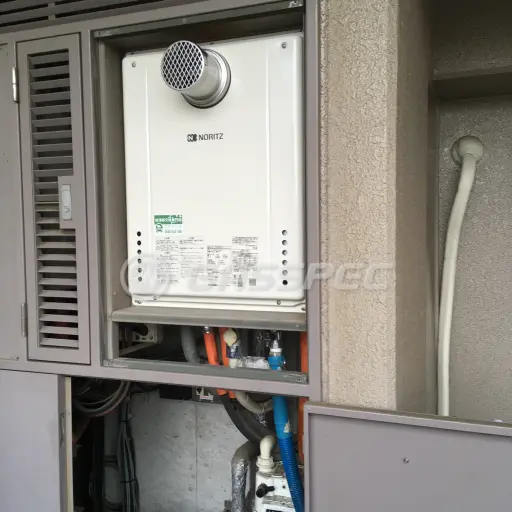交換後の給湯器（ノーリツ GT-2060SAWX-T-1 BL）