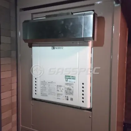 施工後の給湯器（ノーリツ GT-2460SAWX-1 BL）
