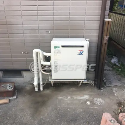 施工後の給湯器（リンナイ RUF-A2003SAG(A)）