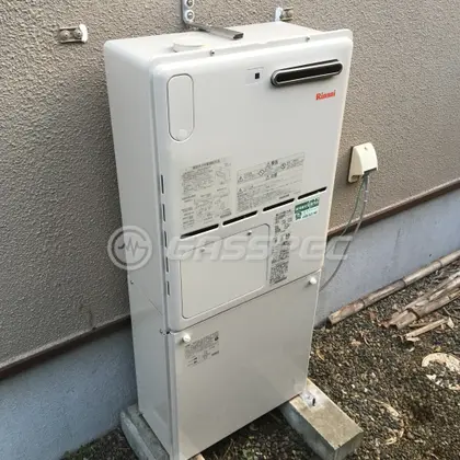 施工後の暖房熱源機（リンナイ RH-101W2-6(A)）