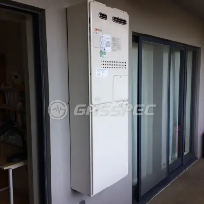 施工後の暖房熱源機（ノーリツ GTH-2444SAWX3H-1 BL）