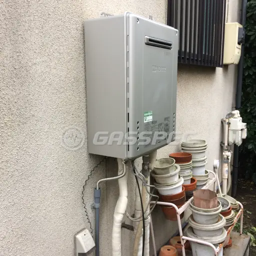 交換後の給湯器（ノーリツ GT-C2462SAWX BL）