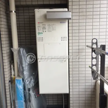 施工後の暖房熱源機（ノーリツ GTH-C2450AW3H-L-1 BL）