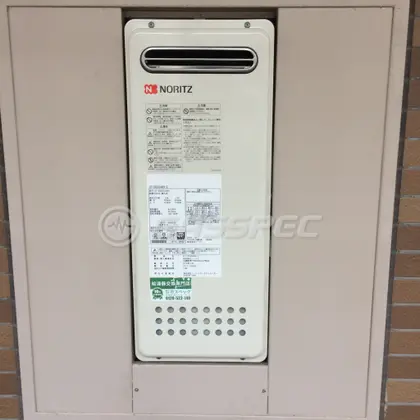 施工後の給湯器（ノーリツ GT-2053SAWX-2 BL）