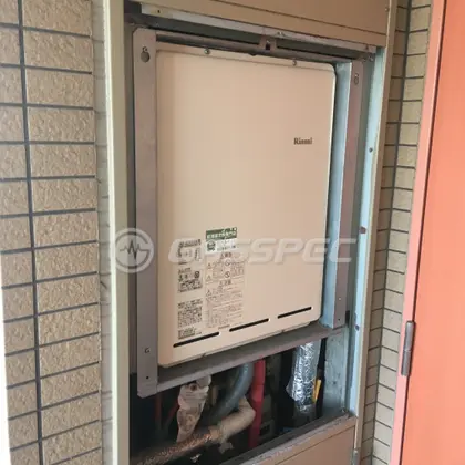 施工後の給湯器（リンナイ RUF-A2405SAU(B)）