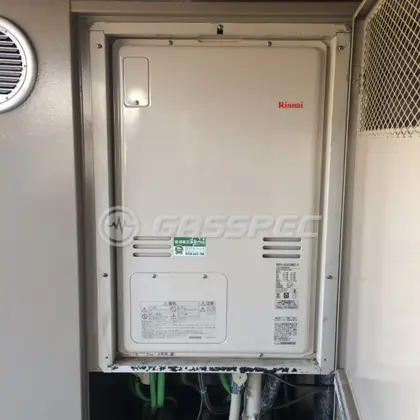 施工後の暖房熱源機（リンナイ RUFH-A2400AB2-6）
