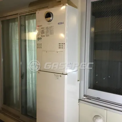 施工後の暖房熱源機（ノーリツ GTH-C2450AW3H-1 BL）