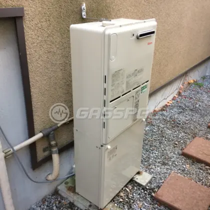 施工後の暖房熱源機（リンナイ RH-101W2-6(A)）