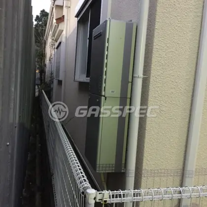 施工後の給湯器（ノーリツ GT-C2062SAWX BL）
