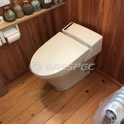 千葉県松戸市 交換前のトイレ LIXIL DV-315U