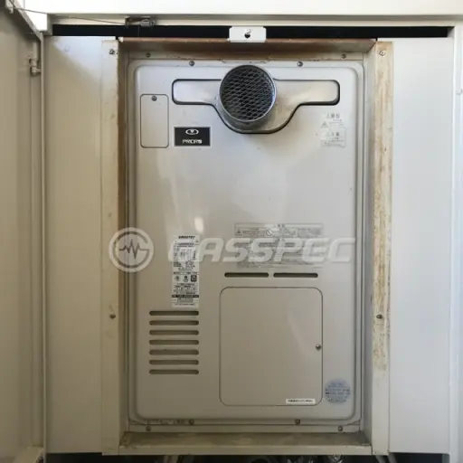 交換前の暖房熱源機（リンナイ RUFH-V2400SAT2-6）