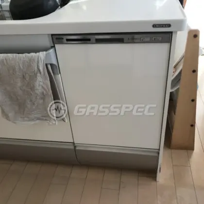 施工前のビルトイン食洗機（CWPM-45FS）