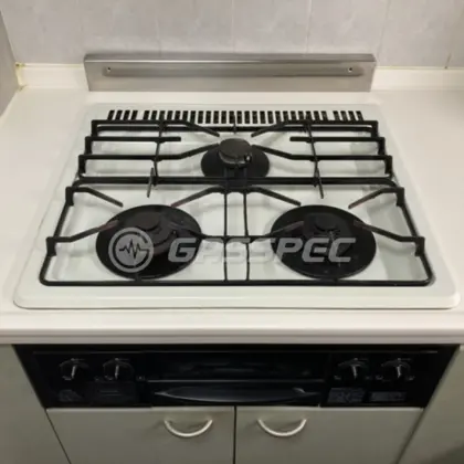 施工前のビルトインガスコンロ（DG3025）