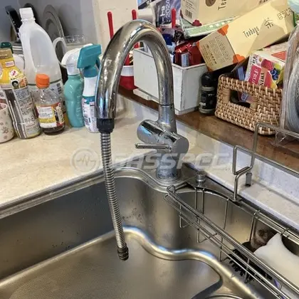 施工前の水栓・蛇口（FB311）