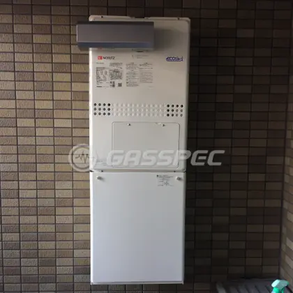 施工後の暖房熱源機（ノーリツ GTH-C2450AW3H-1 BL）