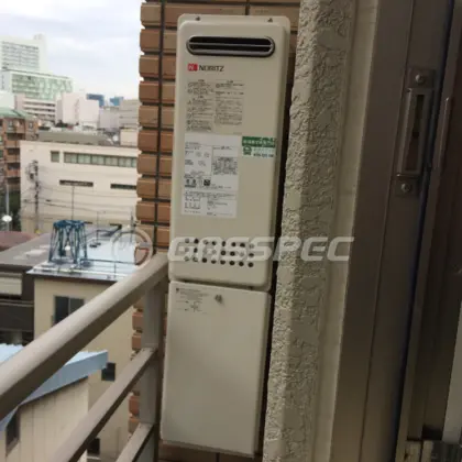 施工後の給湯器（ノーリツ GT-1653SAWX-2 BL）