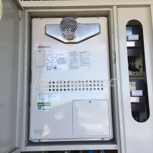 交換後の暖房熱源機（ノーリツ GTH-2444AWX3H-T-1 BL）