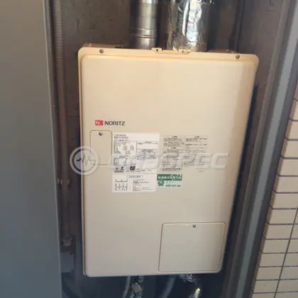 施工後の暖房熱源機（ノーリツ GTH-1644AWX-SFF-1 BL）
