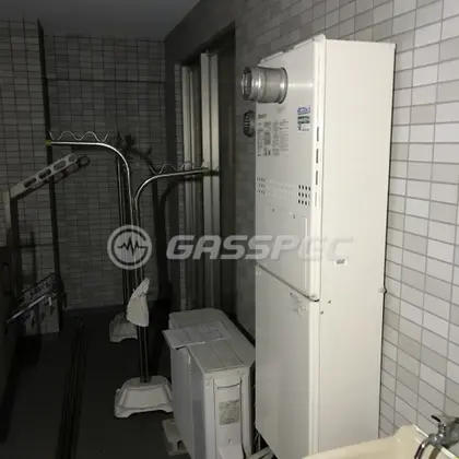 施工後の暖房熱源機（ノーリツ GTH-C2450AW3H-T-1 BL）