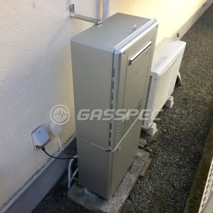 施工後の給湯器（ノーリツ GT-C2462AWX BL）