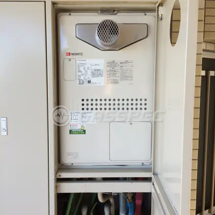 施工後の暖房熱源機（ノーリツ GTH-2444SAWX3H-T-1 BL）