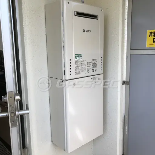 交換後の給湯器（ノーリツ GT-2060SAWX-1 BL）